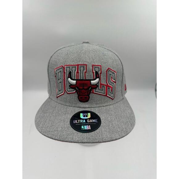 Chicago Bulls NBA Ultra Game Snapback Adjustable Hat/Cap - Picture 1 of 5